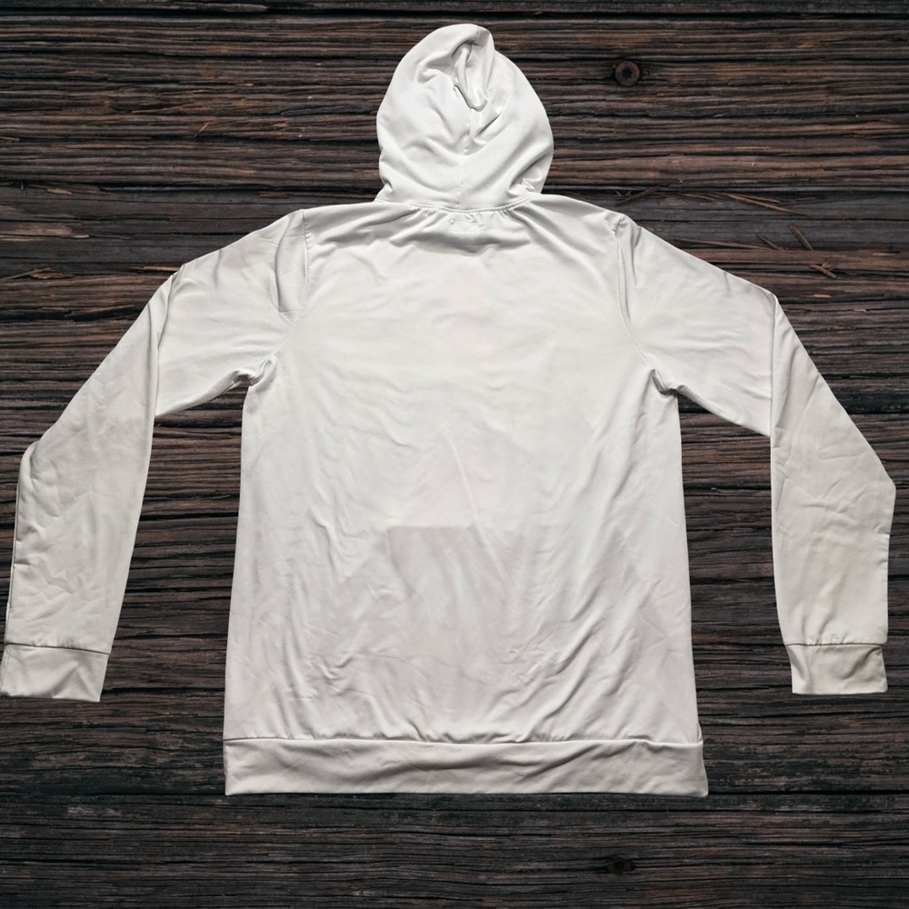 Sleefs Performance Hoodie Pink Ribbon Awareness White Unisex XL - Picture 2 of 8